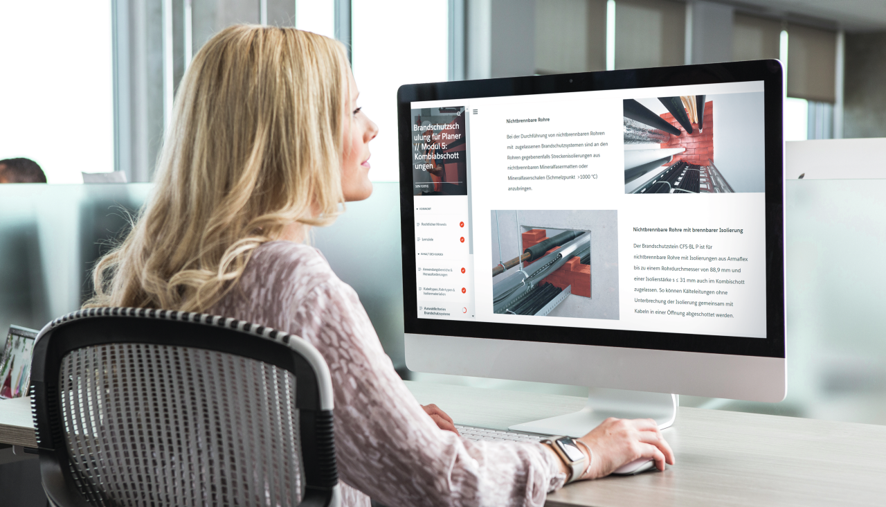 Online Brandschutz Training für Planer