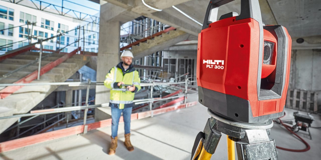 PLT 300 Anwendung auf der Baustelle