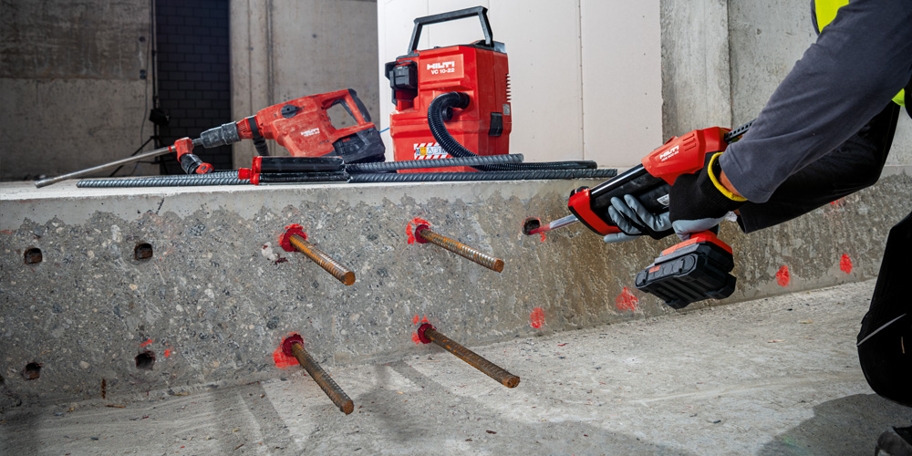 Neue Bewehrungsmethode mit HDE 500-22