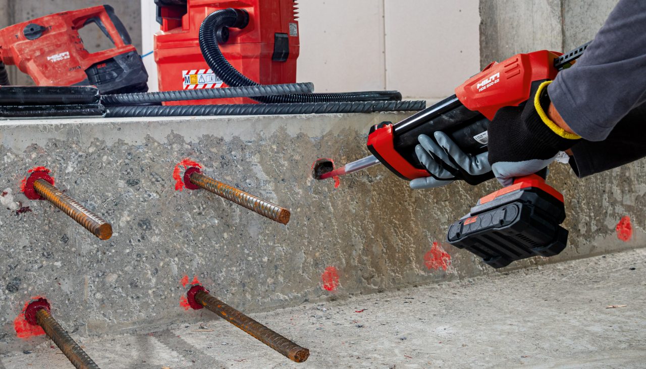 Akku-Auspressgerät HDE 500-22 tropfenfreie Anwendung