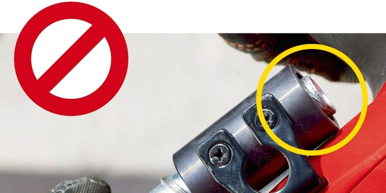 Abnutzung Schraubanker: Ja