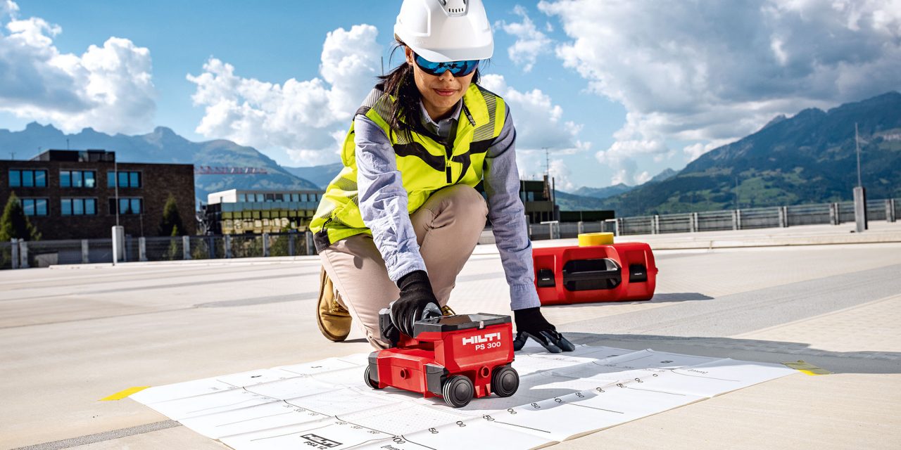 Lagebestimmung von Bewehrungen mit Ferroscan System PS 300