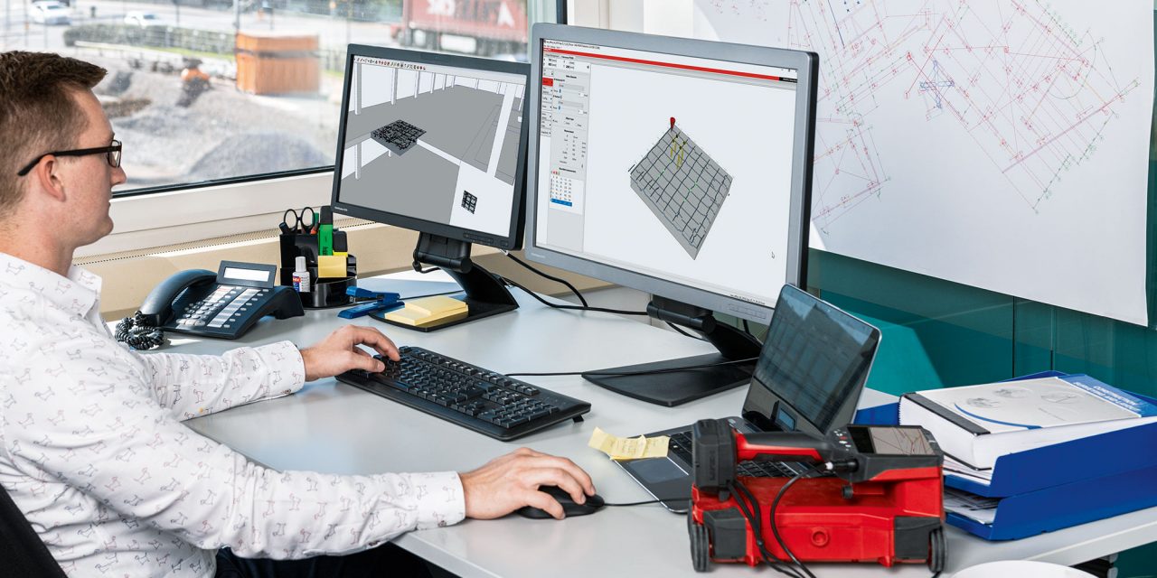 PROFIS Rebar Design Software in der Anwendung am PC