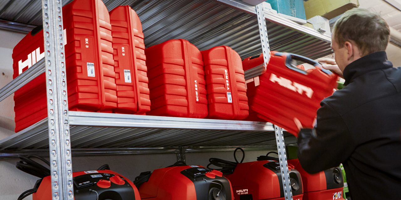 Hilti Gerätepark