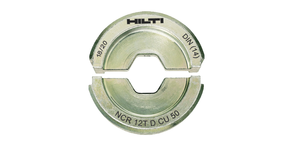 DIN-Kabelpresseinsätze 12T für Kupfer