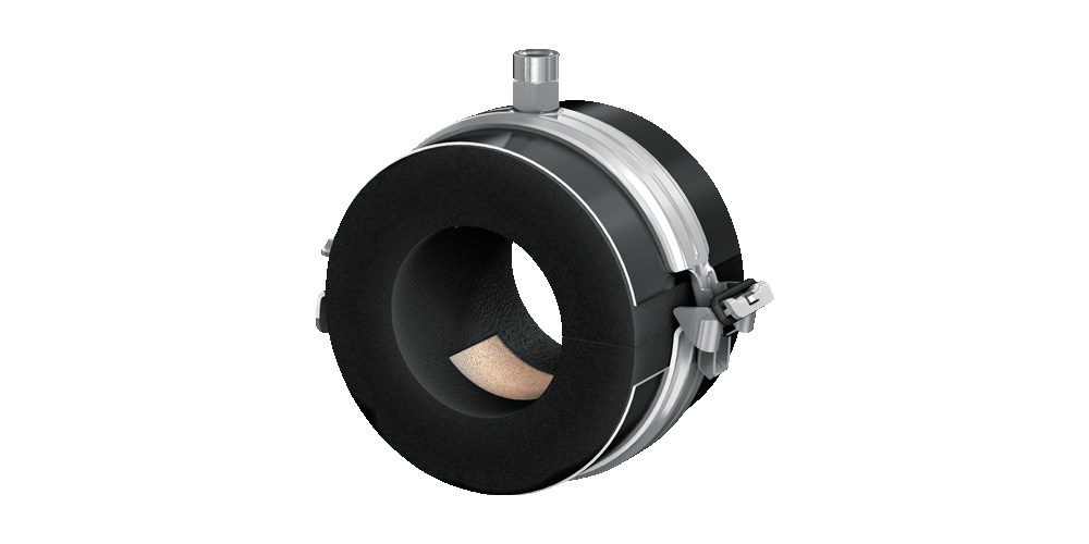 MIP-H Kälterohrschelle mit Schnellverschluss (leicht isoliert)