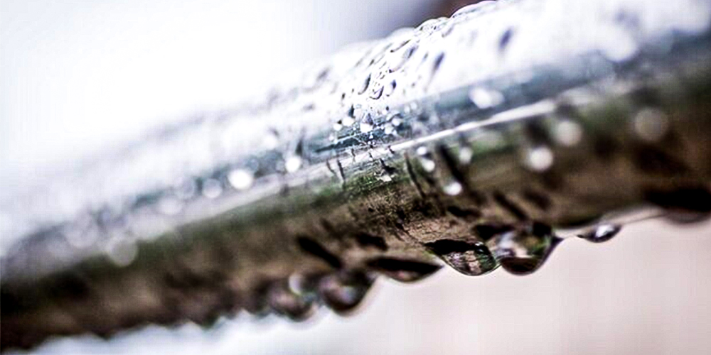 Wasserbildung am Kälterohr