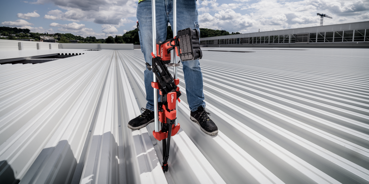 SDT 9 Anwendung auf Trapezblechdach