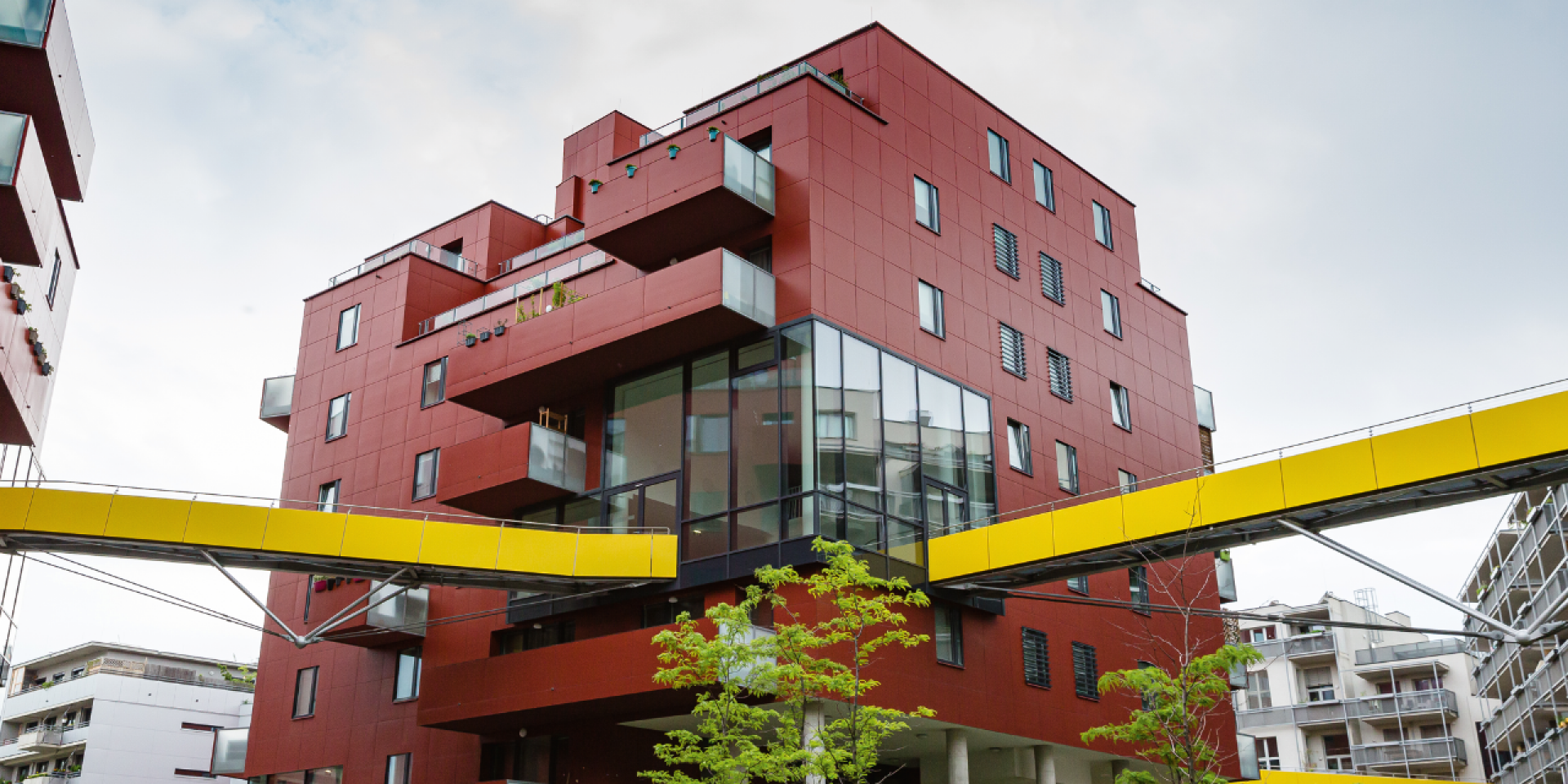 Wohnhausanlage Sonnwendviertel in Österreich