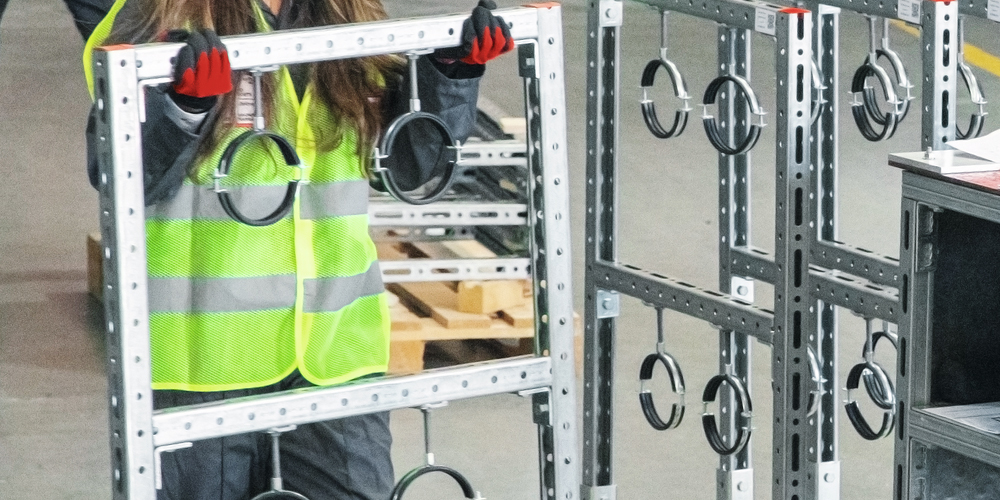 MT-Modulträger werden getragen