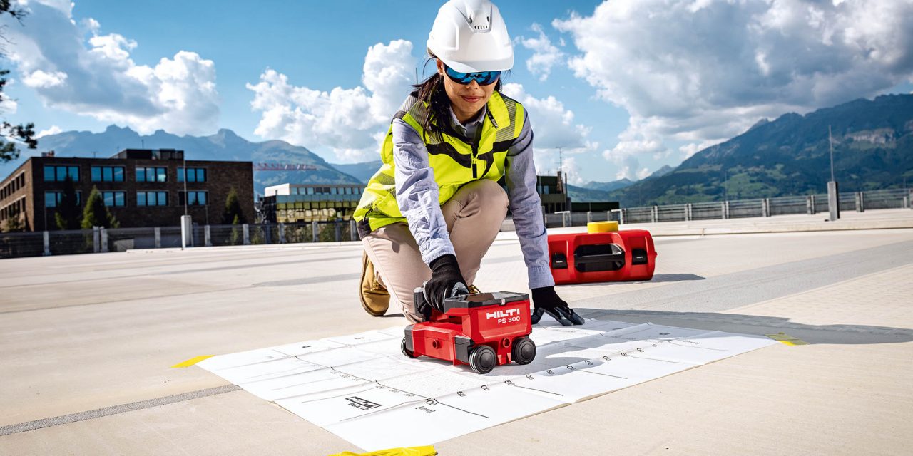 Lagebestimmung von Bewehrungen mit Ferroscan System PS 300