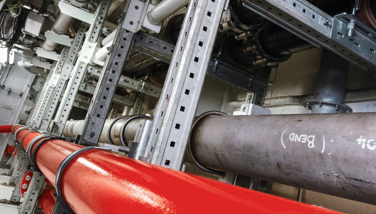 Hilti Befestigung von Rohrleitungen