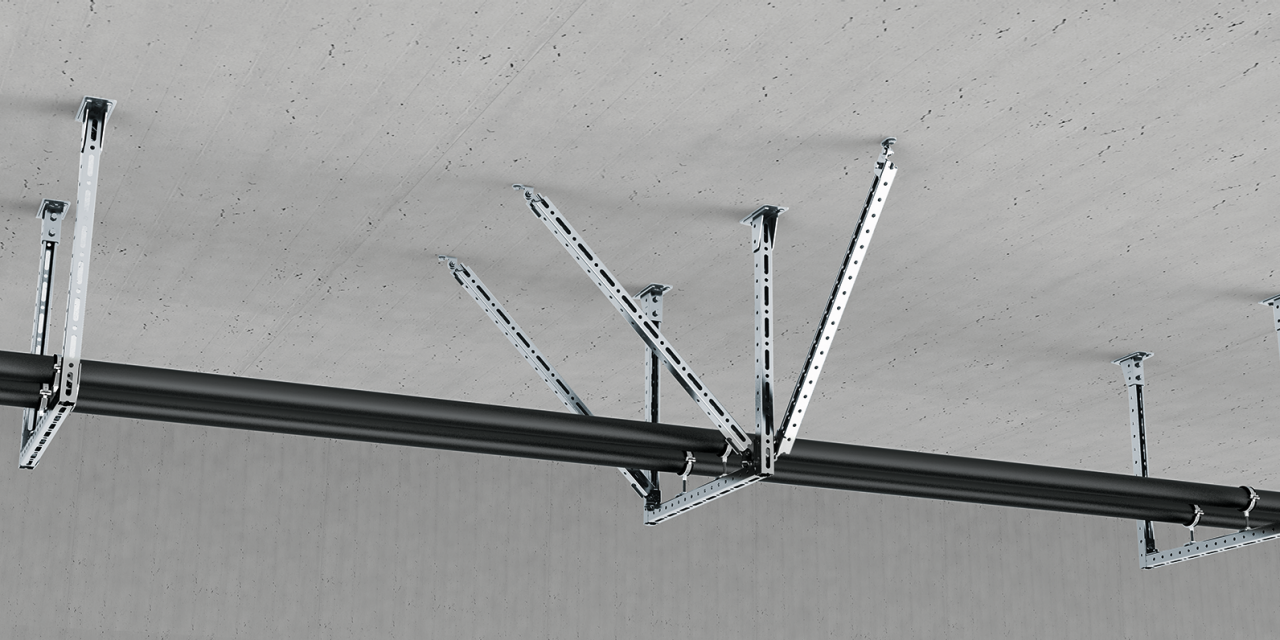 erdbebensichere Installation