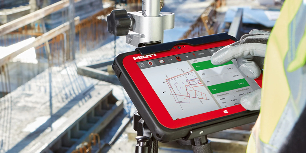 Baustellen­vermessung in Hoch­geschwindigkeit