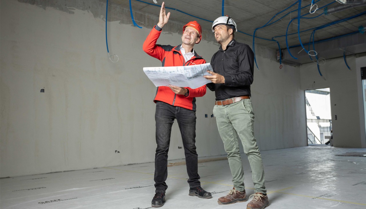 Betreuung vor Ort durch technischen Berater