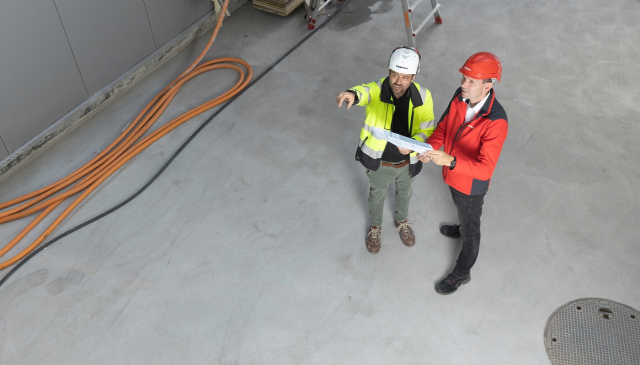 Dokumentation vor Ort durch technischen Berater