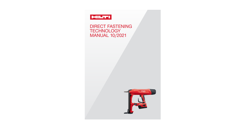 Hilti Handbuch Direktbefestigung