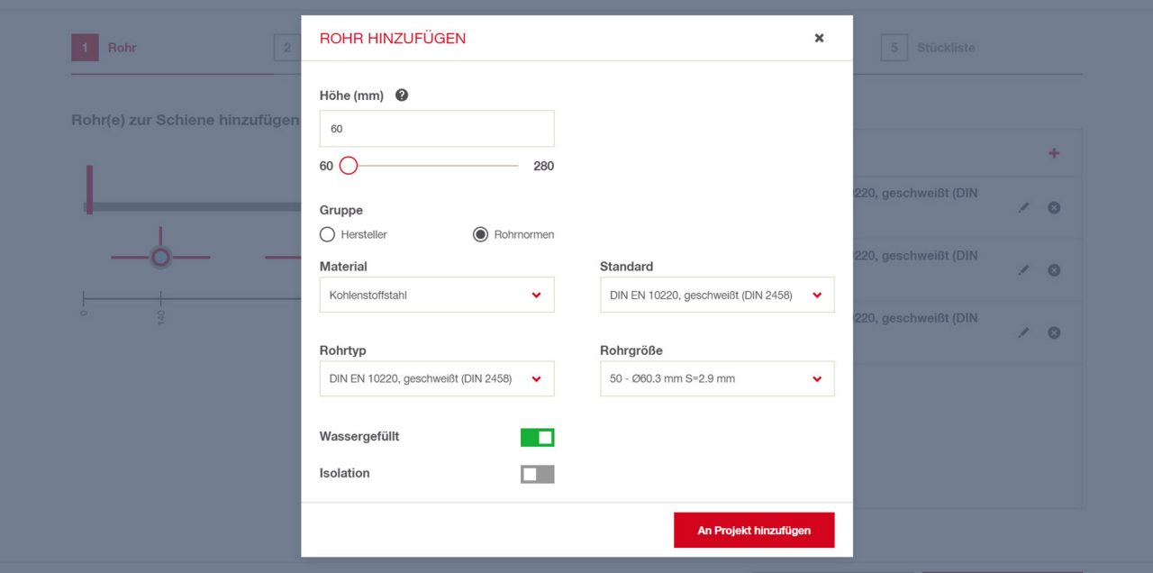 Channel Chalculator - vordefiniert Objekt