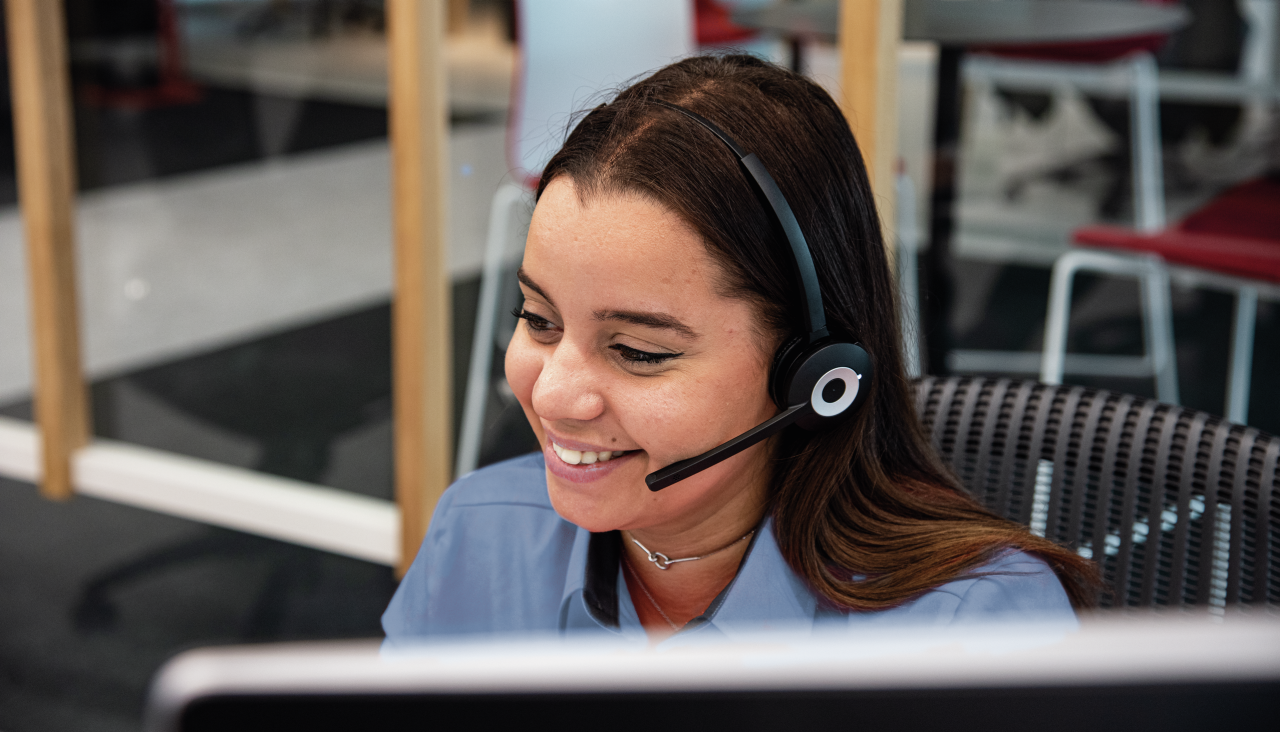 Beraterin im Kundenservice